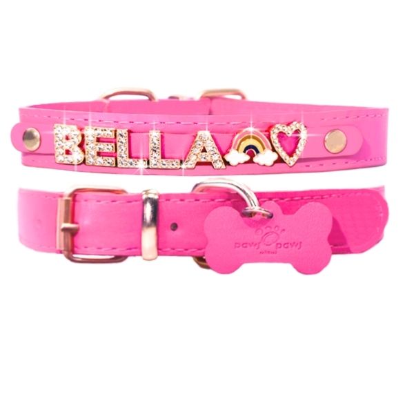 CUSTOM DOG COLLARS WITH STUDDED JEWELRY