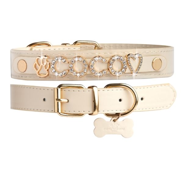 CUSTOM DOG COLLARS WITH STUDDED JEWELRY
