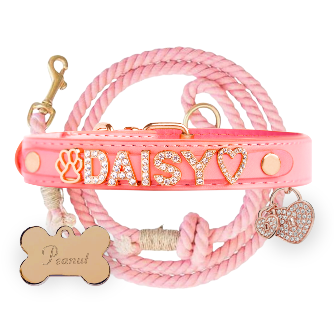 The Sparkle All-In Set in Pink