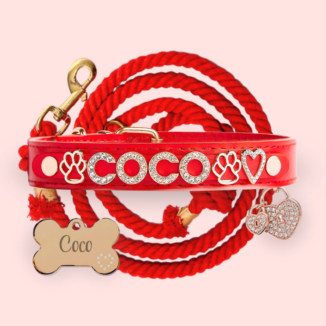 The Sparkle Gift Set in Red