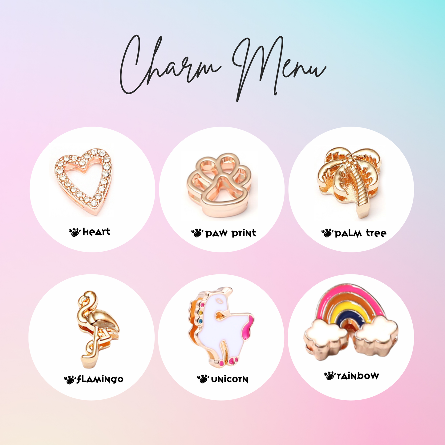 cute dog charms for paws paws miami custom dog collars charm menu list