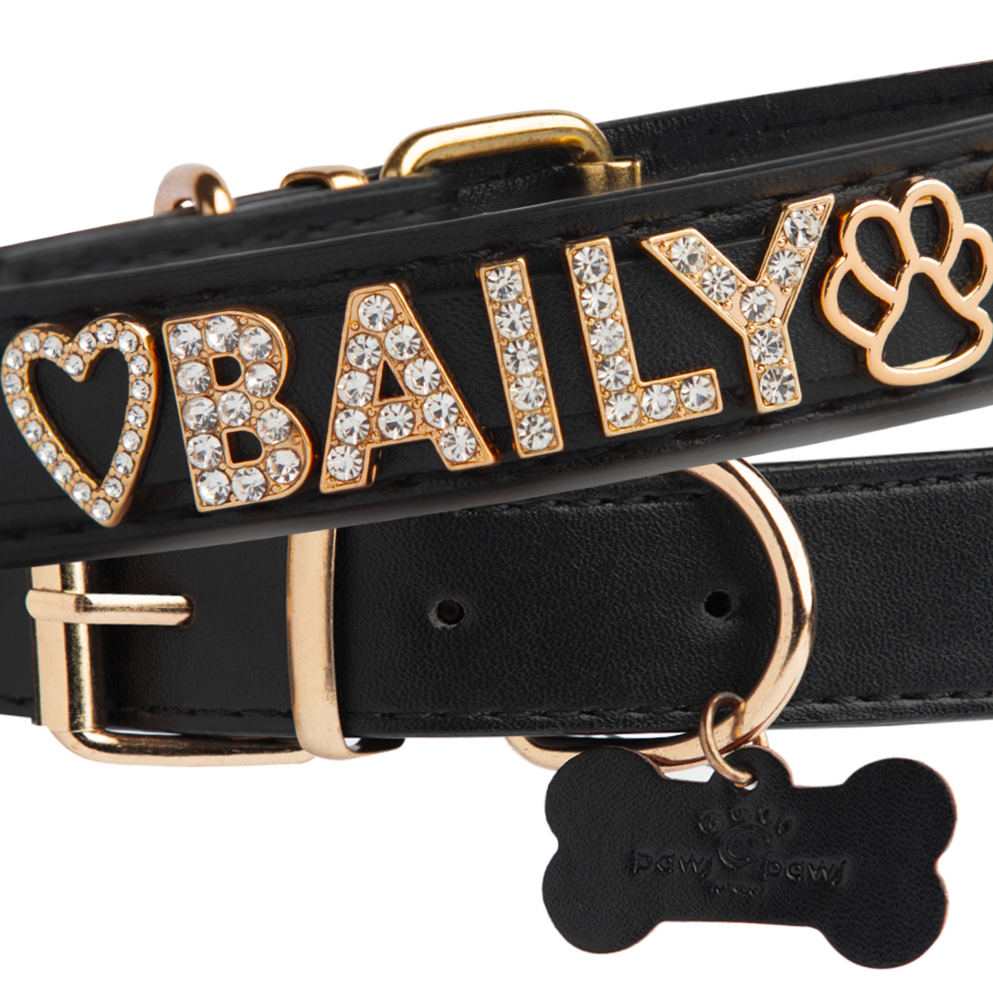 "Brickell Nights" Custom Dog Collars