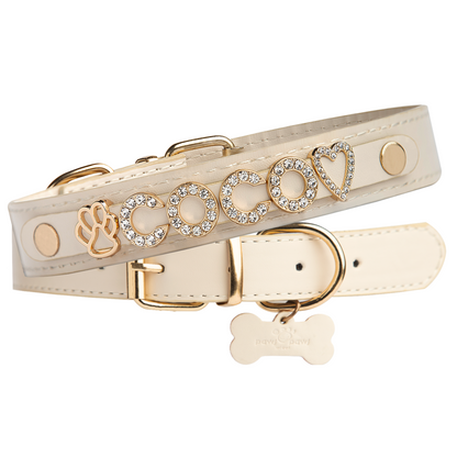 CUSTOM DOG COLLARS WITH STUDDED JEWELRY