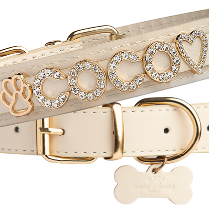 CUSTOM DOG COLLARS WITH STUDDED JEWELRY