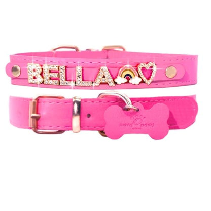 CUSTOM DOG COLLARS WITH STUDDED JEWELRY