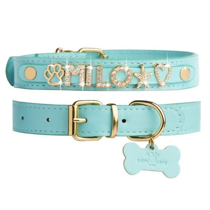CUSTOM DOG COLLARS WITH STUDDED JEWELRY