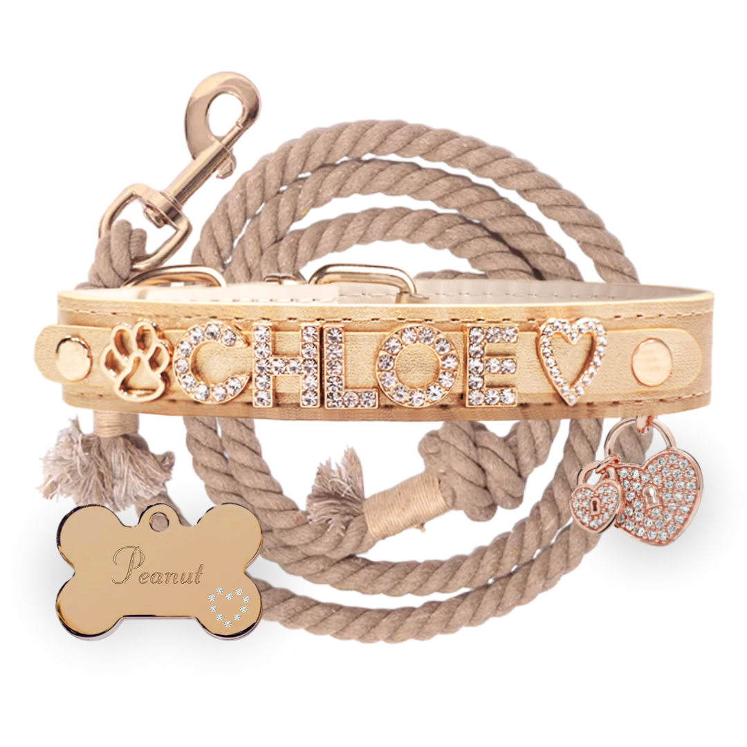 The Sparkle All-In Set in Gold