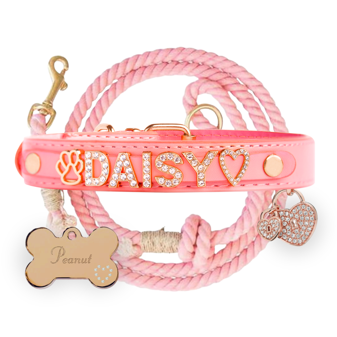 The Sparkle All-In Set in Pink