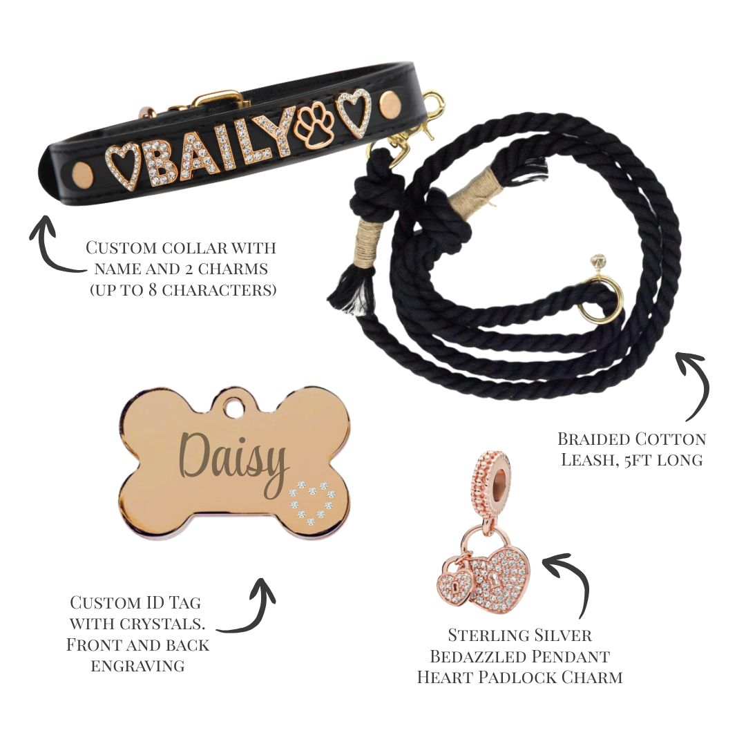 The Sparkle Gift Set in Black