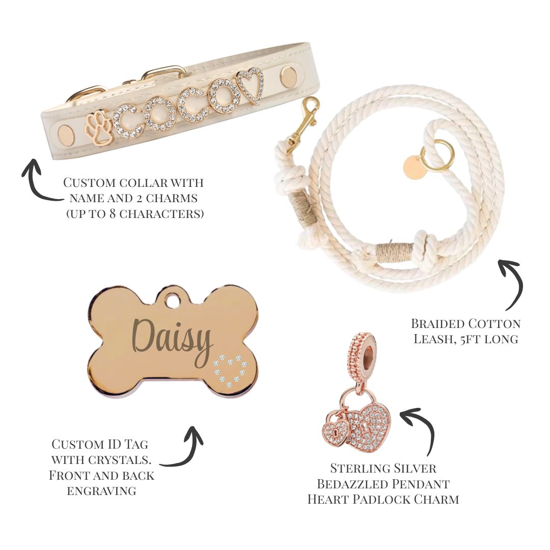 The Sparkle Gift Set in Sand