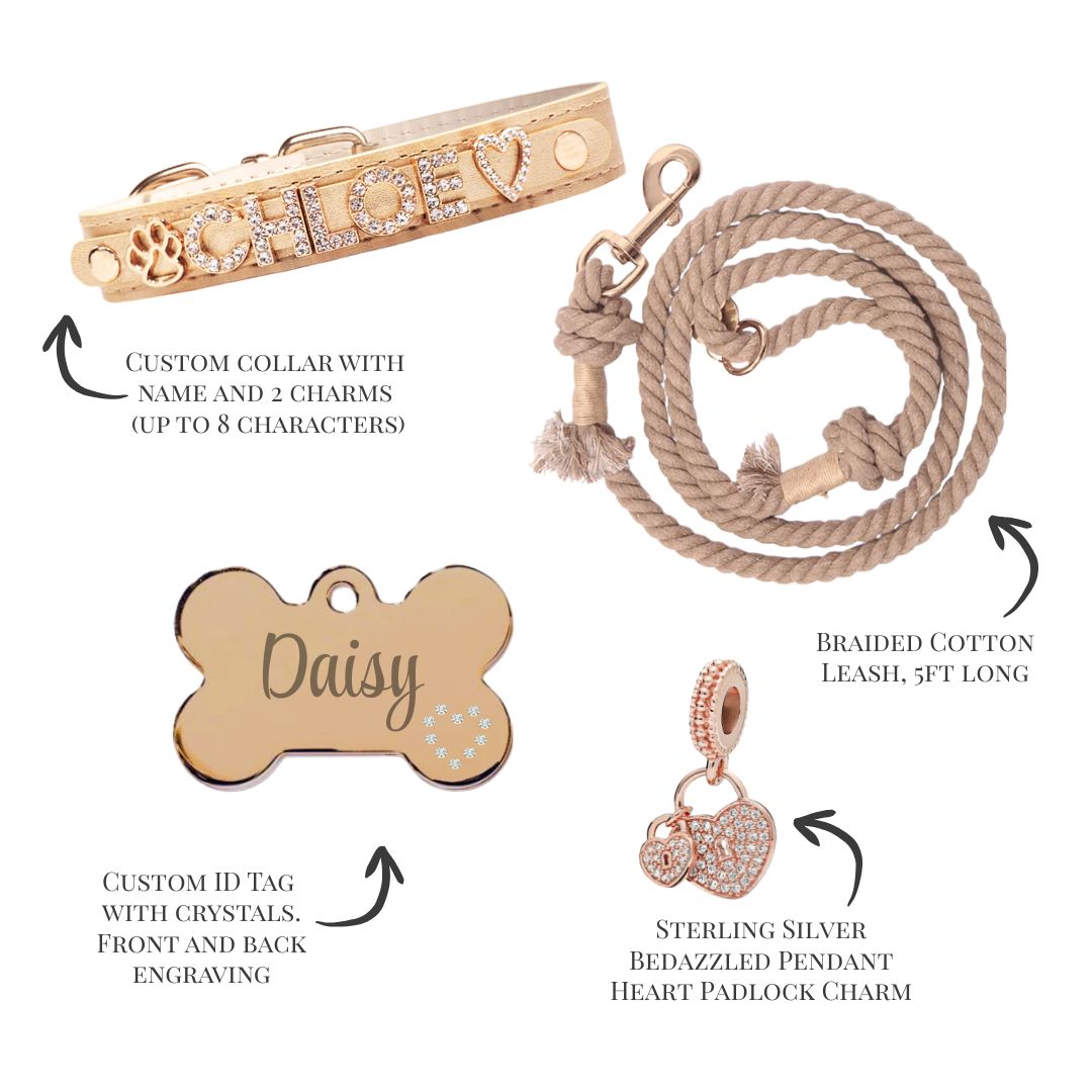 The Sparkle Gift Set in Gold