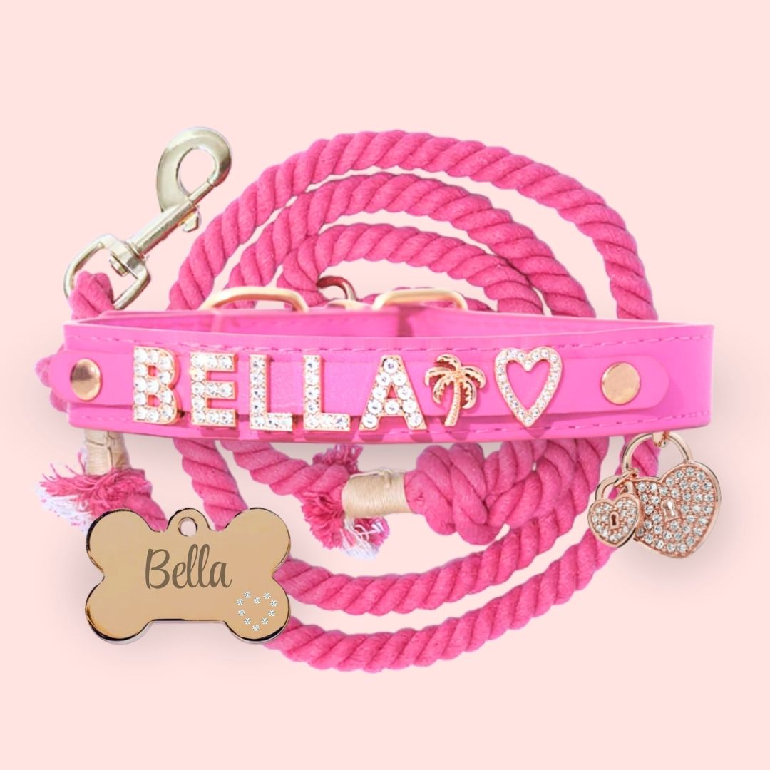 The Sparkle Gift Set in Neon Pink