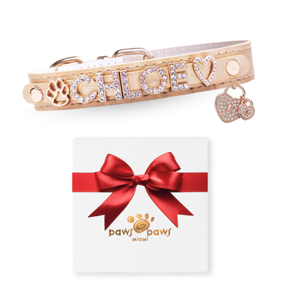 Mini Sparkle Gift Set – Collar, Heart Charm & Gift Box