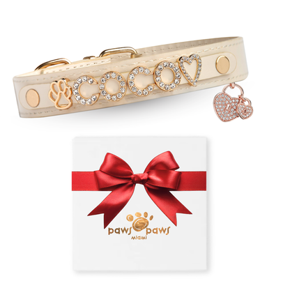 Mini Sparkle Gift Set – Collar, Heart Charm & Gift Box