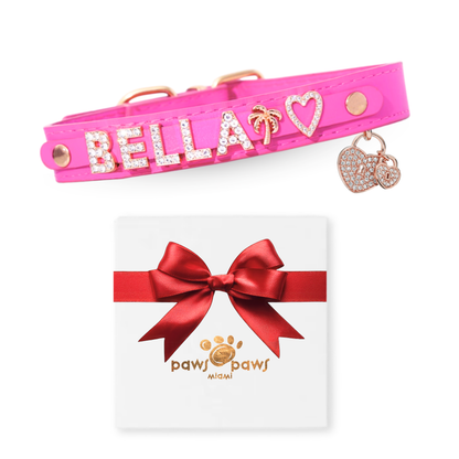 Mini Sparkle Gift Set – Collar, Heart Charm & Gift Box