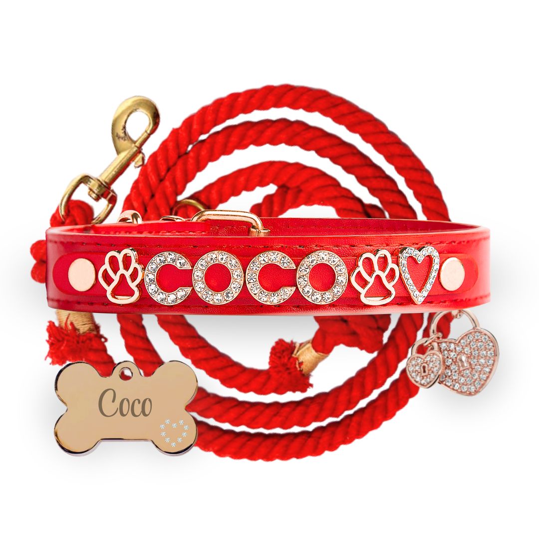 The Sparkle Gift Set in Red