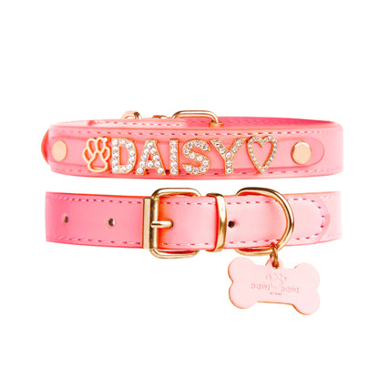 CUSTOM DOG COLLARS WITH STUDDED JEWELRY