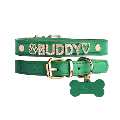 CUSTOM DOG COLLARS WITH STUDDED JEWELRY