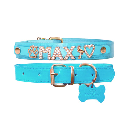 CUSTOM DOG COLLARS WITH STUDDED JEWELRY